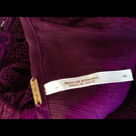 Free People Crochet Boho Festival Maxi Dress 2 - Picture 7 of 7